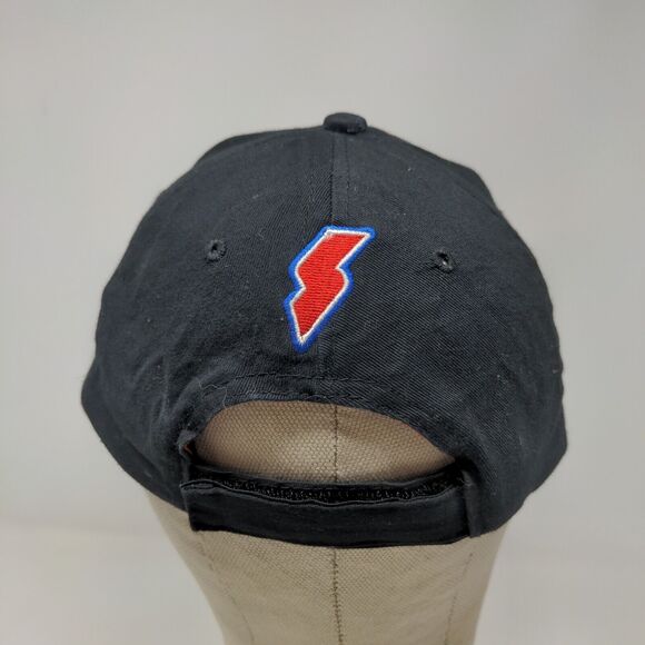 Summit Racing Equipment Men's Strapback Hat Black Adjustable Embroidered Logo - Picture 8 of 11